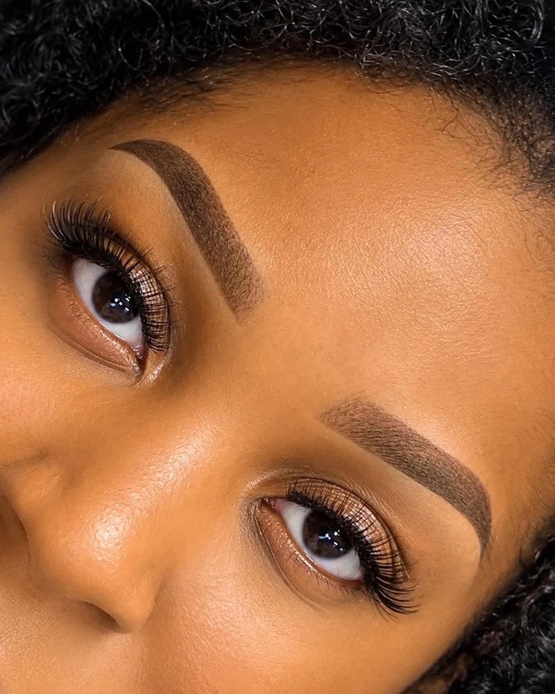 Ombré, powder and nano brows in Houston